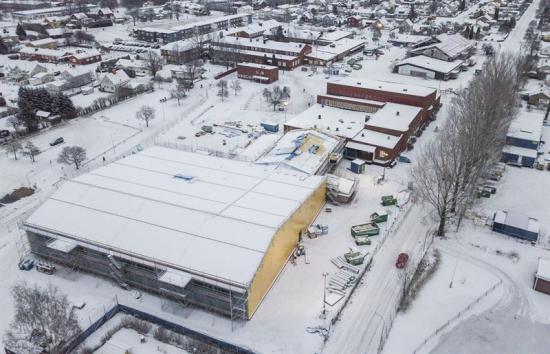 &Ouml;versiktsbild över hela skolområdet.