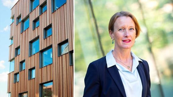 Viveka Beckeman, vd för Skogsindustrierna. 