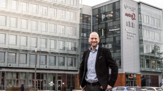 Martin Wänblom, vd för Innovatumkoncernen där Innovatum Science Park, Wargön Innovation, Energikontor Väst och Innovatum Science Center ingår.