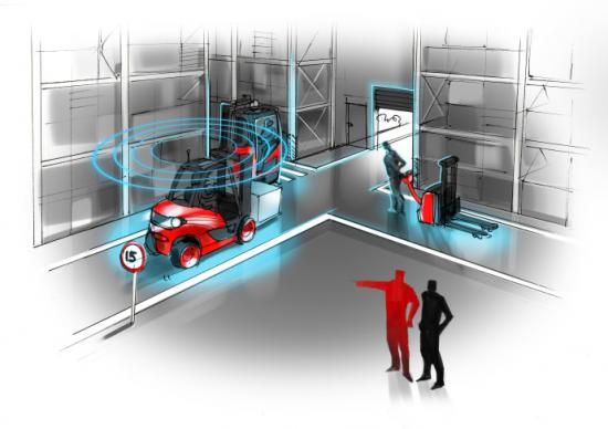 Linde Material Handling lanserar funktionen Zone Intelligence.