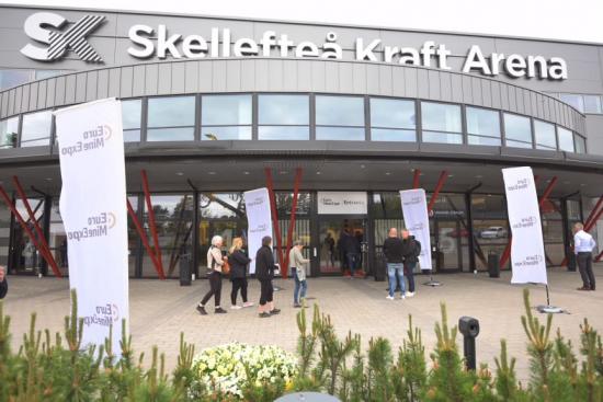 Euro Mine Expo på Skellefteå Kraft Arena.