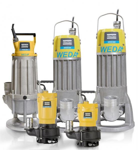 Den nya dränkbara pumpen WEDA S50.