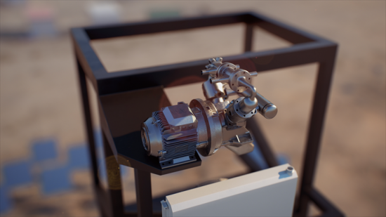 Azelios Stirlingmotor.