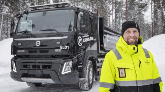 Lars Wallgren, logistikchef, Kaunis Iron.