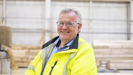 Morten Kristiansen, koncernchef för Moelven Industrier ASA.