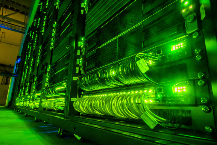 Superdatorn Tetralith vid Nationellt Superdatorcentrum, NSC.