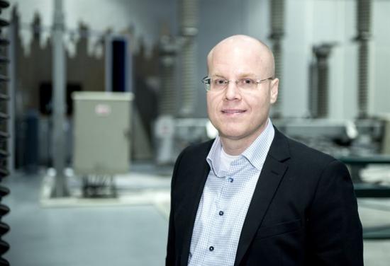 <span>Tobias Hansson, platschef för ABB i Ludvika från och med den 1 oktober 2019.</span>