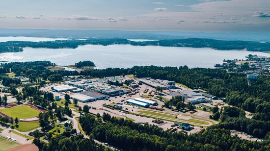 Volvos produktionsanläggning i Arvika.