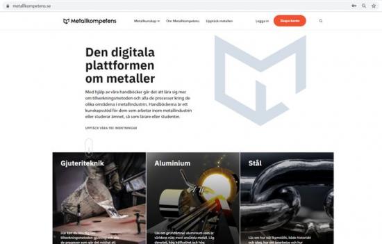 Bild från utbildningssidan Metallkompetens.se.