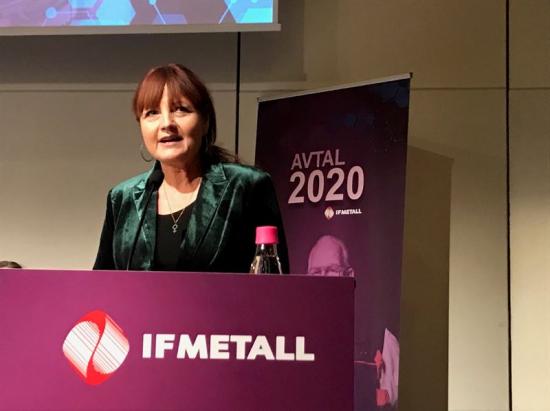 Marie Nilsson, förbundsordförande IF Metall.