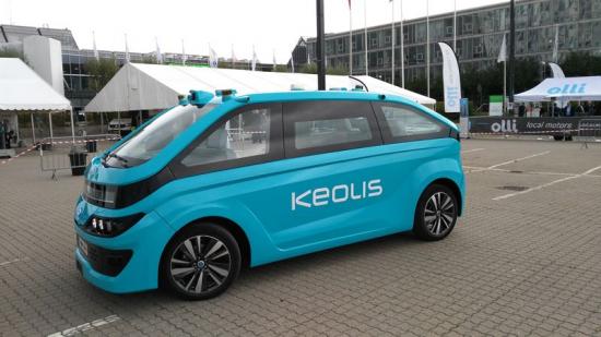 Keolis Autonom cab.