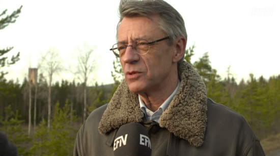 Lennart Eliasson vd på Nordic Iron Ore.