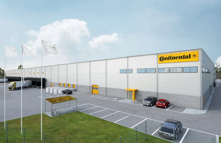 Continental Däck Sverige har valt LC när de flyttar till Viared.