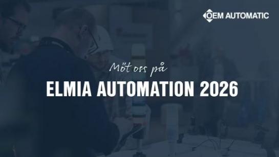 Vi ses p&aring; Elmia Automation!&nbsp;
