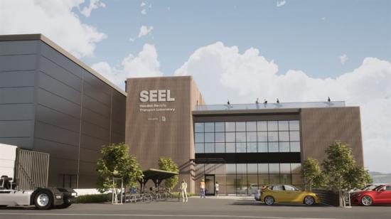 Visionsbild över SEEL – Swedish Electric Transport Laboratory (bilden är en illustration).
