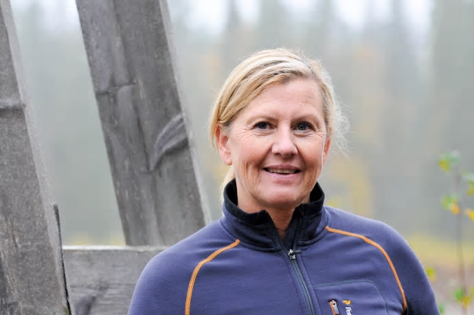 Kristin Olsson, projektledare för Skogsnolia.
