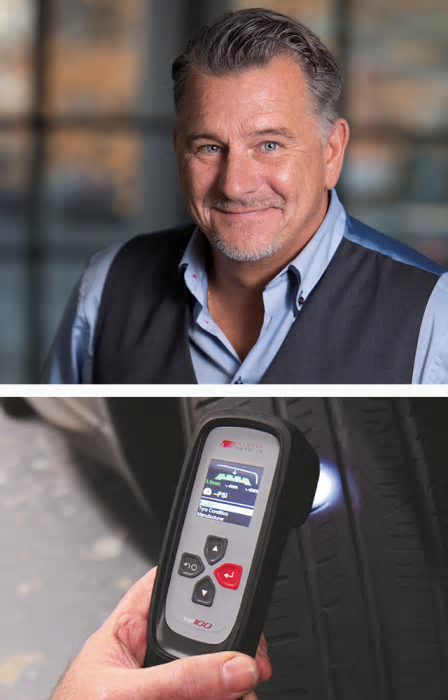 Torbjörn Carlsson, landschef för Falken Tyre.