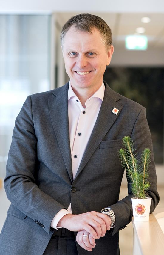 Per Lyrvall, Sverigechef på Stora Enso.