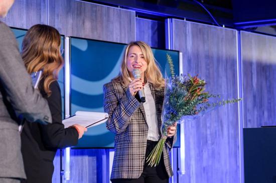 Sana Alajmovic, grundare och vd i healthtechbolaget Sigrid Therapeutics, samt vinnare på Female Founders event 2021.