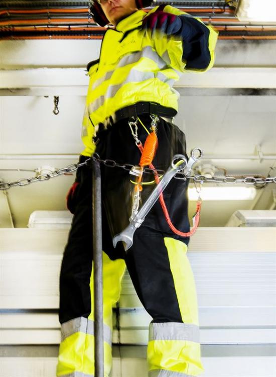 Bahco säkert arbete på hög höjd.