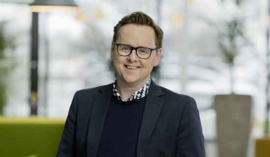 <span>Johan Franzén, affärsområdeschef industri/logistik</span><span>, Platzer.</span>