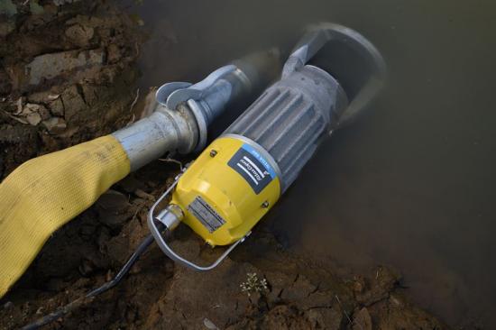 Den nya dränkbara pumpen WEDA S50.