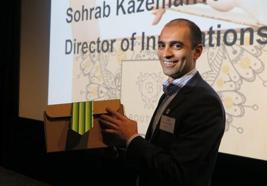 <span>Sohrab Kazemahvazi, innovationsdirektör inom förpackningar på Stora Enso.</span>