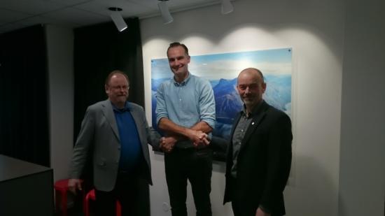 Joakim Johansson, LKAB, Bo-Göran Johansson, Atlas Copco och Jan-Ivan Johansson, LKAB