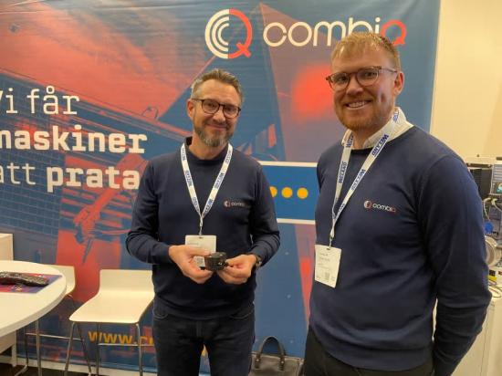 Kai Walkendorff, vd på CombiQ och Joakim Nordén, sales manager på CombiQ.