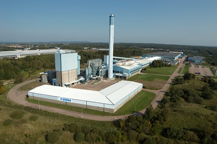 Stena Nordic Recycling Center utanför Halmstad