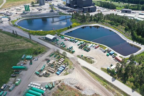 Chromafora renar Högbytorps lakvatten på PFAS11.
