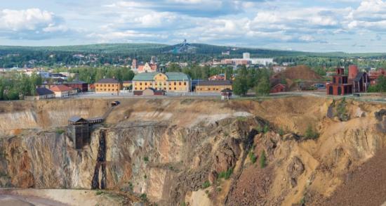 Stora stöten vid Falu Gruva.