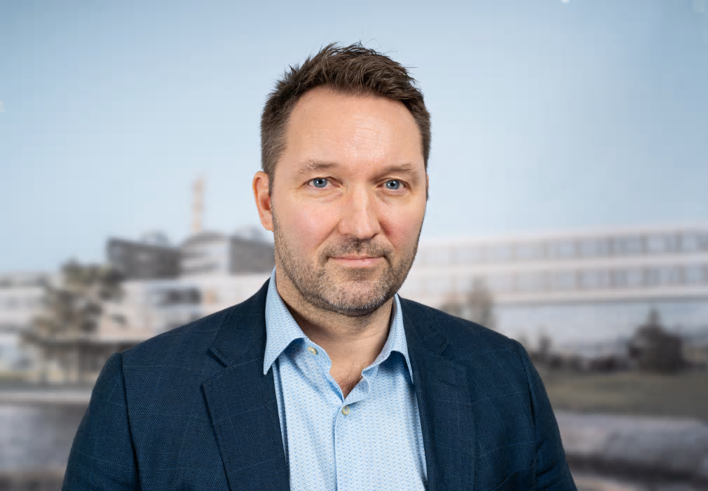 Tobias Larsson, professor vid institutionen för maskinteknik.