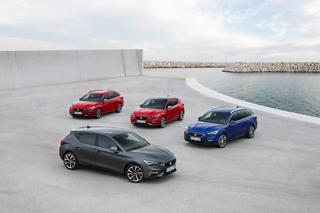 Nya SEAT Leon kan också drivas på biogas.