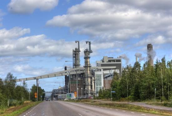 Massafabriken Södra Cell Mönsterås. Foto: Ola &Aring;keborn / Södra