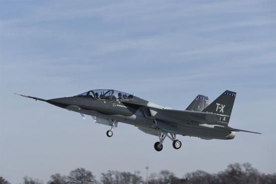 T-X first flight takeoff