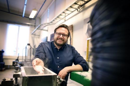 Joakim Larsson, projektledare för WOLS.