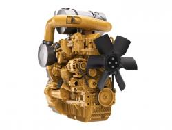 CAT C3.6 EU steg V med motormonterad avgasrening. Avgasreningen kan även monteras vid sidan av motorn, för flexibel anpassning i maskinen.